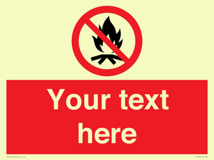 Custom prohibition No campfire